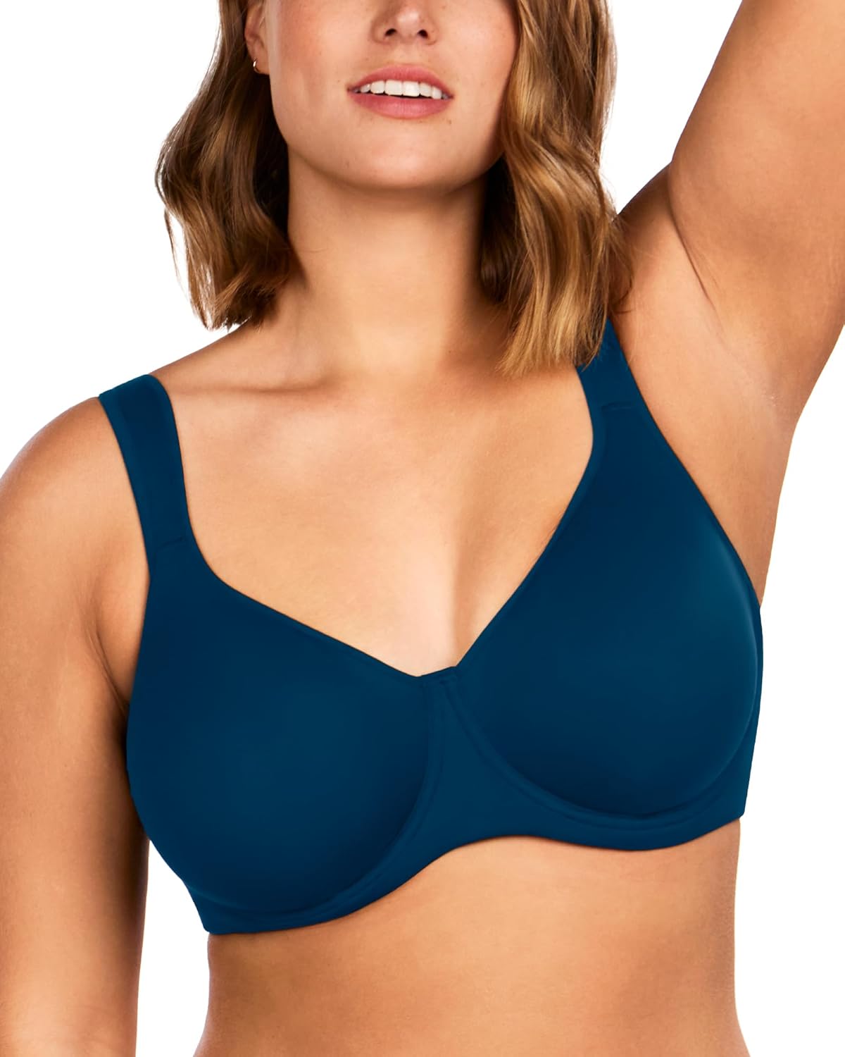 Thumbnail 2 de HSIA Minimizer Full Coverage T-Shirt Bra with Unlined Cups (Plus Size, Underwire, Seamless) by Joan Ultimate Soft