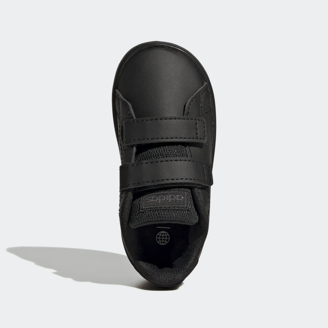 Detalle 2 de Zapatilla Advantage Lifestyle Court Two Hook-and-Loop de Adidas: estilo y ajuste rápido en negro