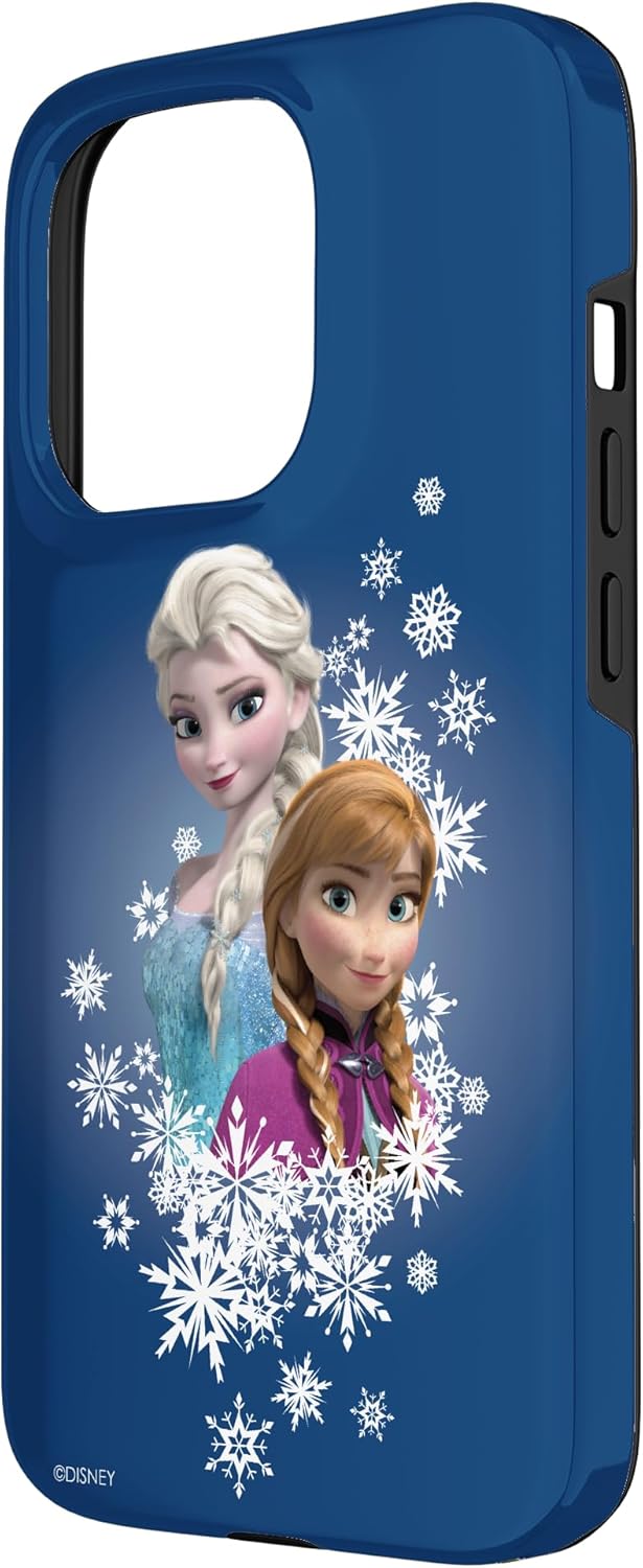 Thumbnail 1 de Disney La Reine des Neiges Anna et Elsa - Sisters et Flocons de Neige Coque iPhone 15 Pro