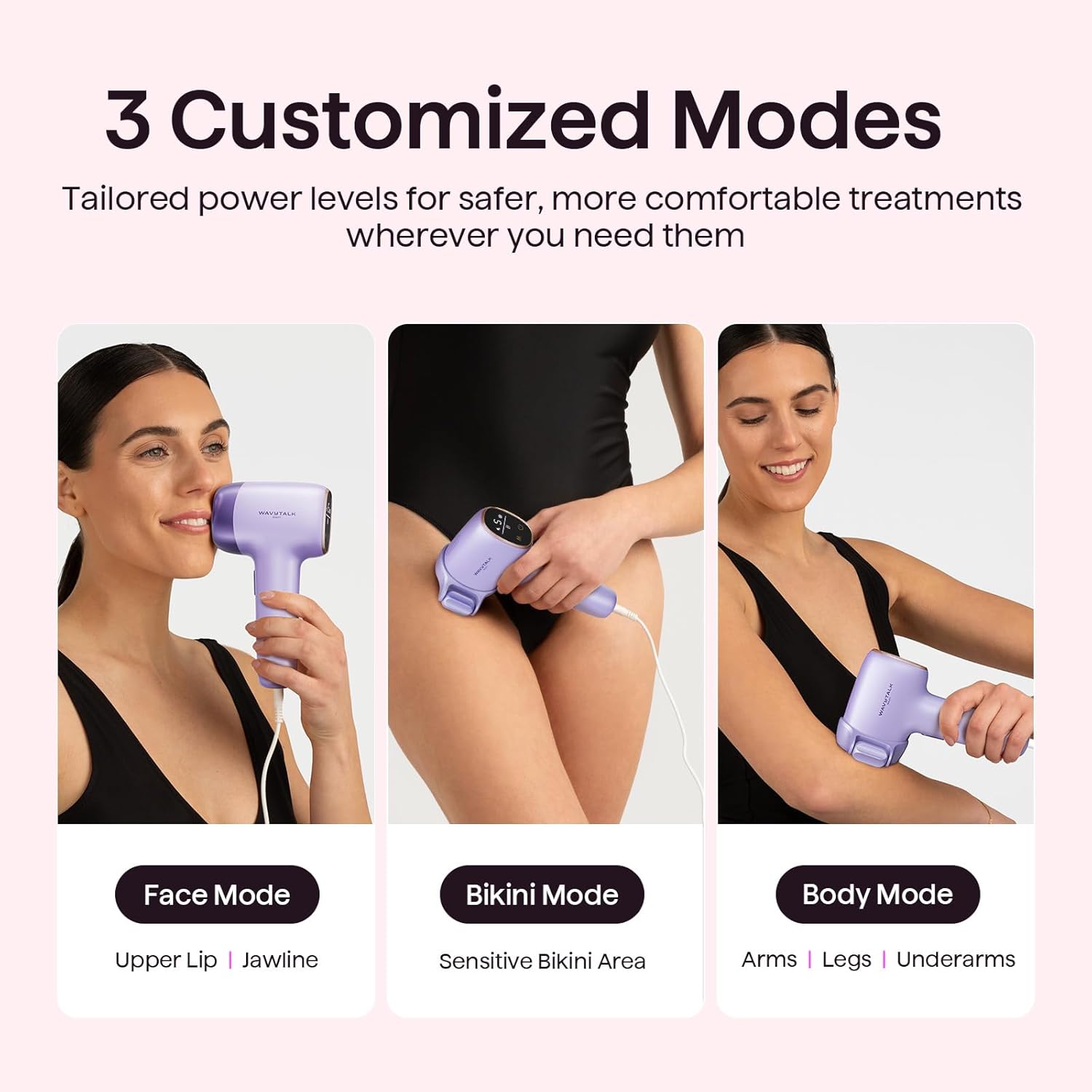 Thumbnail 6 de Wavytalk IPL Hair Removal Device “Bare It” (Face, Body & Bikini) with Ice Cooling, Corded