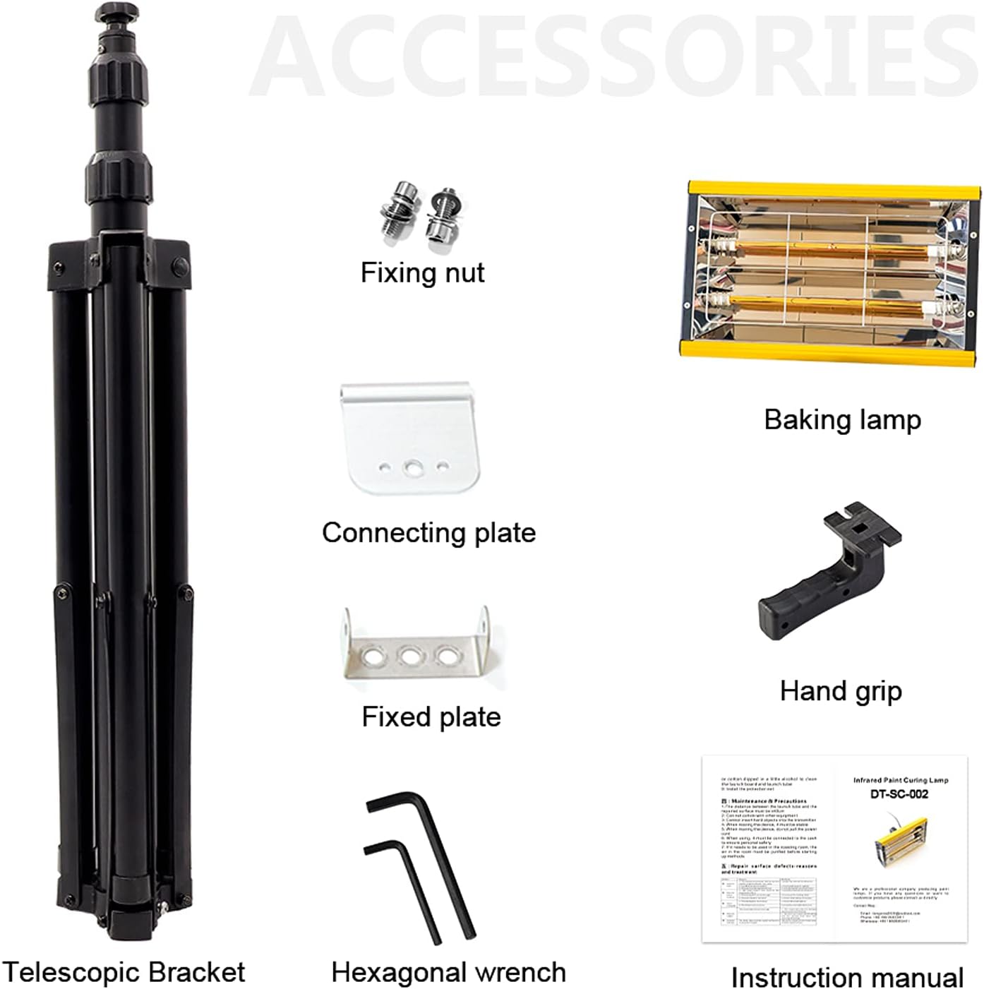 Thumbnail 3 de DATOUBOSS 2000W lampe de séchage peinture 📷