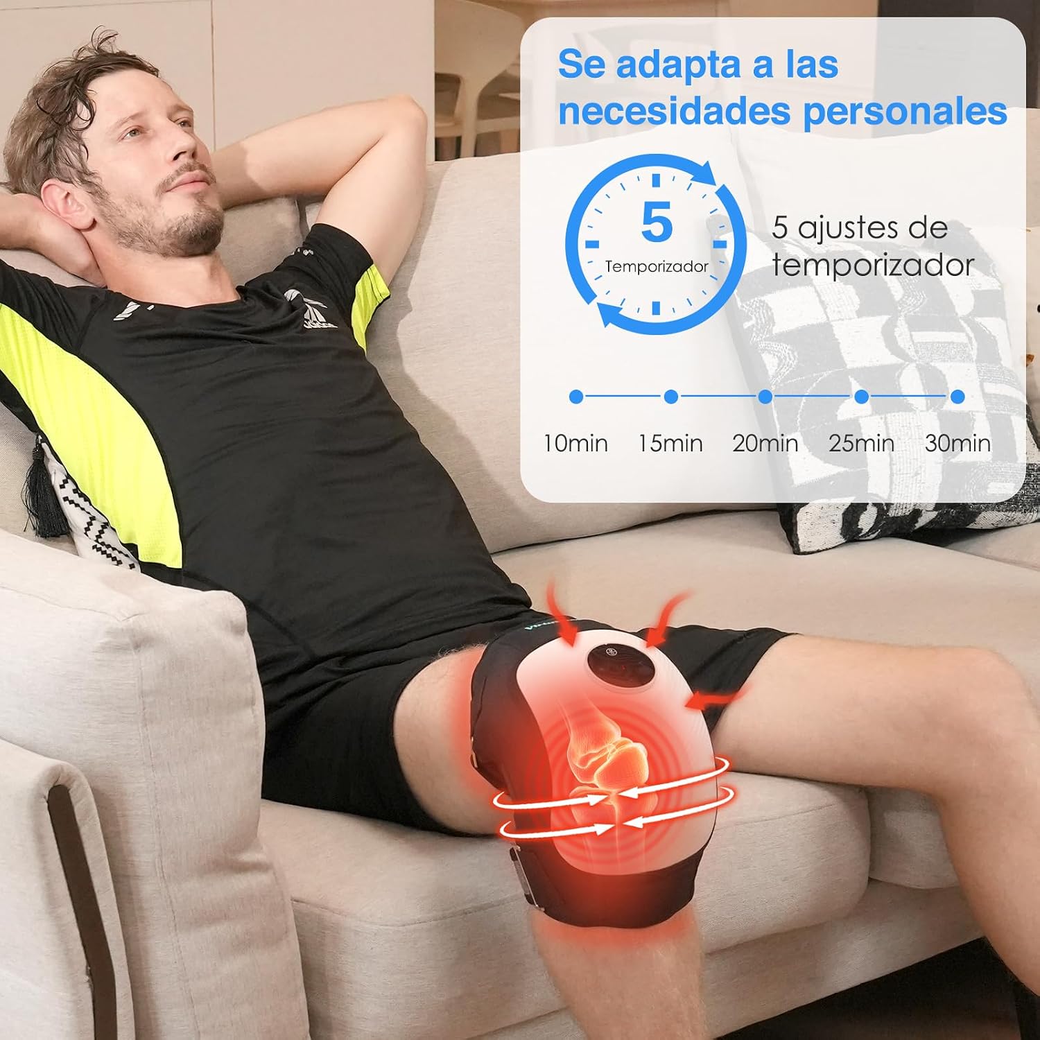 Thumbnail 5 de TJXVX Masajeador de Rodilla inalámbrico 5000 mAh