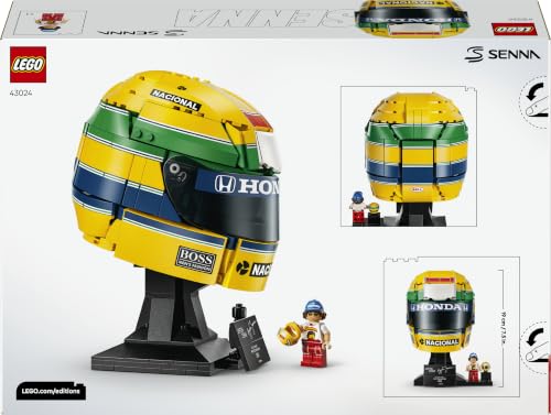 Thumbnail 9 de LEGO Editions Casco Ayrton Senna – Kit de Construcción 43024