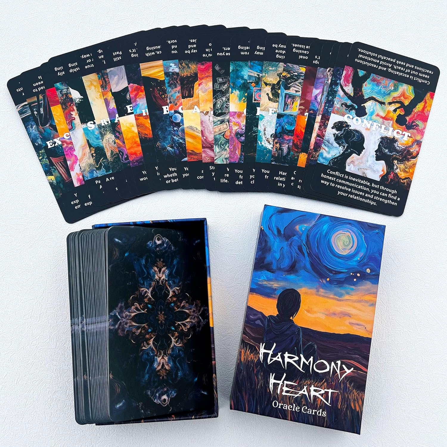 Thumbnail 6 de DPEHAKMK Oracle Cards, 56-Card Deck
