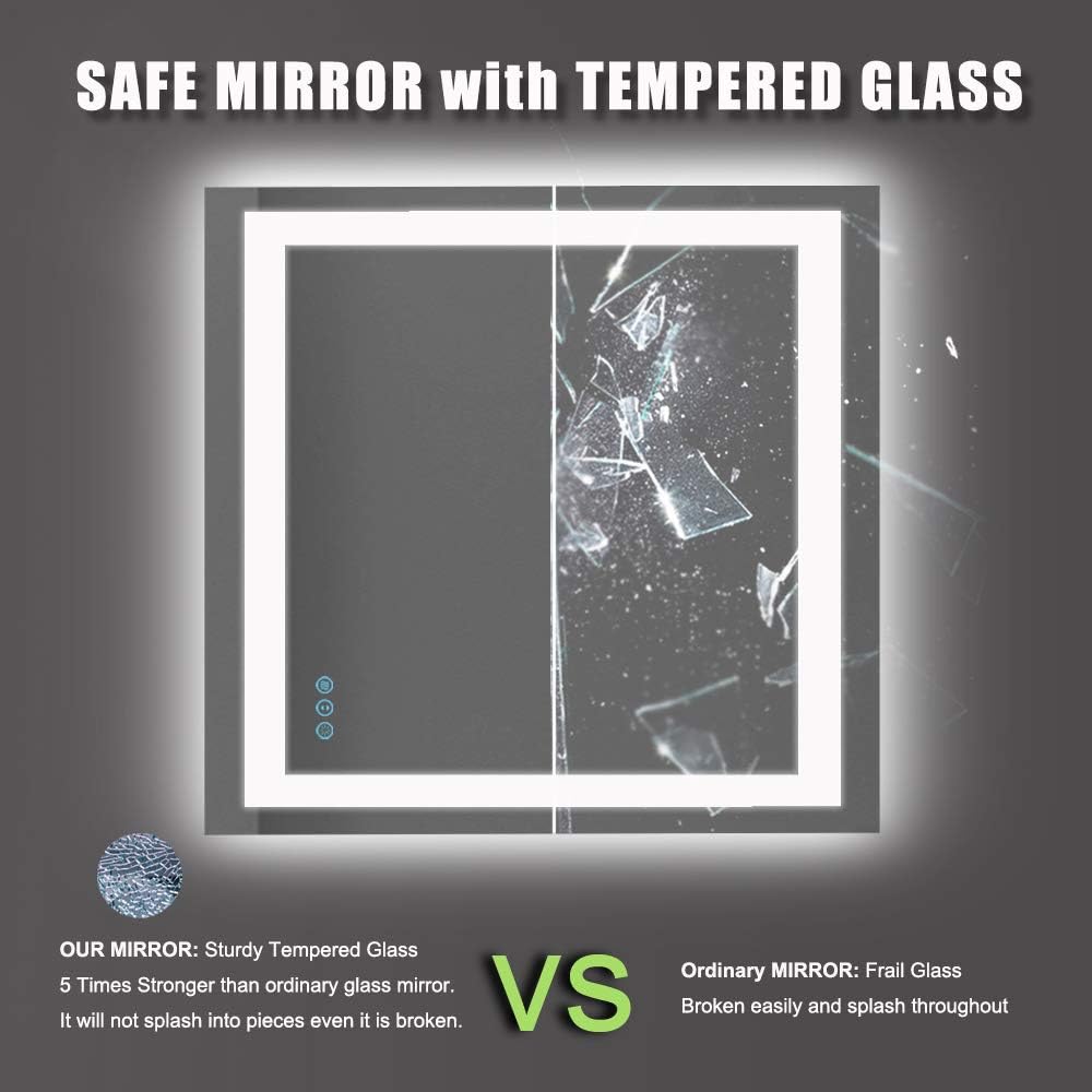 Thumbnail 6 de Amorho 36"x36" LED Bathroom Mirror