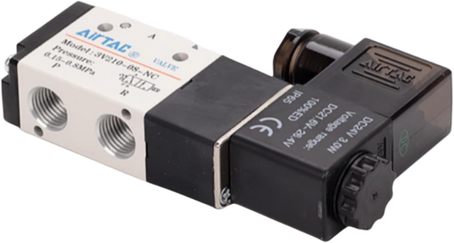 Detalle 2 de AirTAC pneumatic solenoid valve 3V210-08