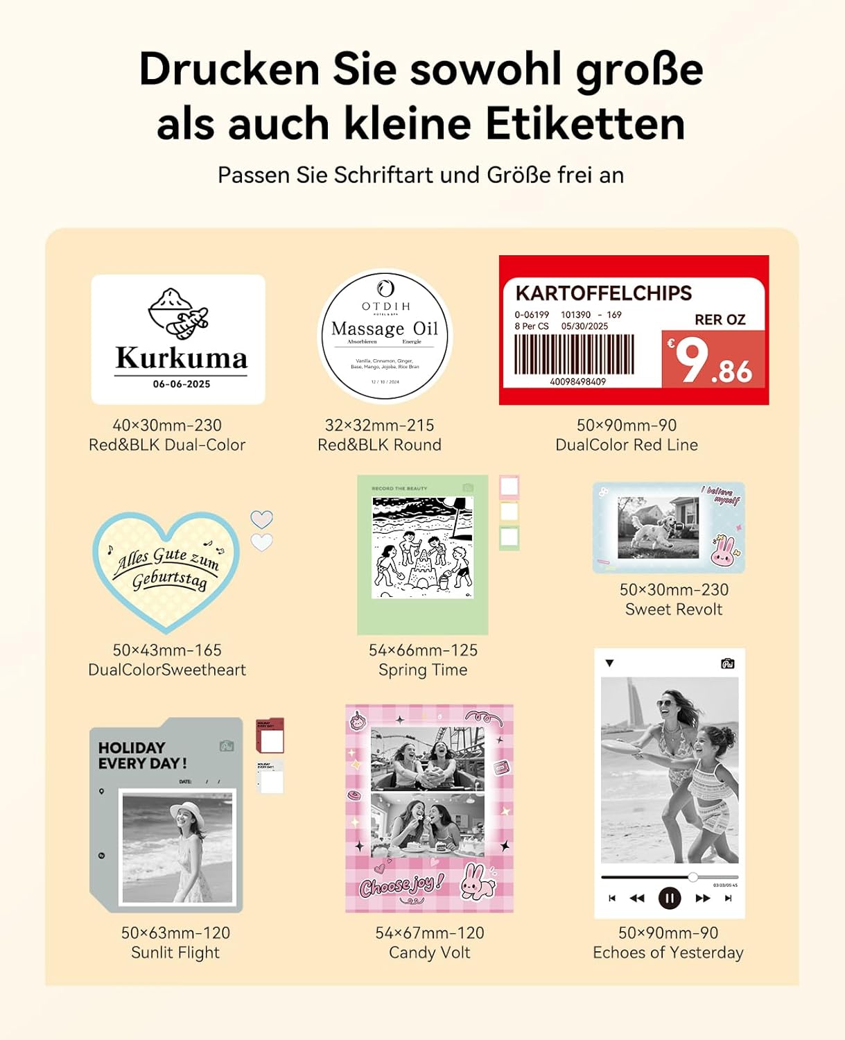 Thumbnail 5 de NIIMBOT B21Pro Etikettendrucker – 300 DPI, Foto-Labeldruck, kabellos, grün