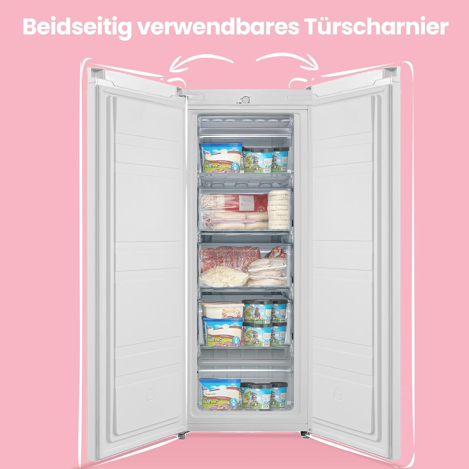 Thumbnail 2 de Comfee Gefrierschrank 160L – kompakt, zuverlässig und flexibel einsetzbar