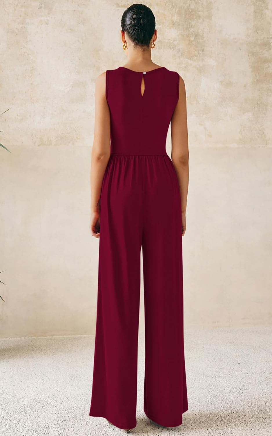 Thumbnail 4 de PRETTYGARDEN One Piece Jumpsuits for Women – Casual Dressy Wide Leg Rompers