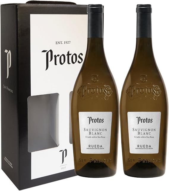 Protos Sauvignon Blanc 🌿 Estuche 2 Botellas, D.O. Rueda