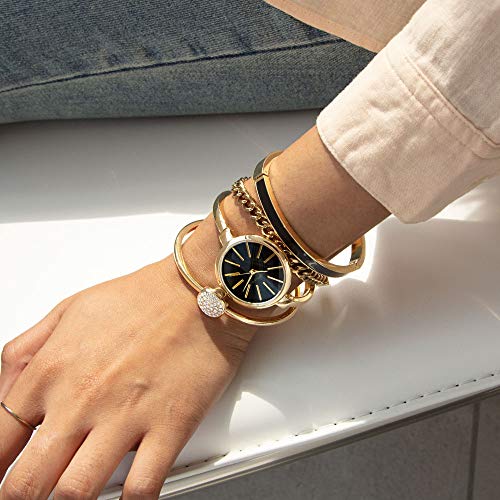Thumbnail 5 de ANNE KLEIN AK/1470GBST Reloj Mujer Oro Negro Elegante