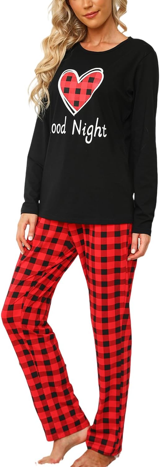 Detalle 2 de EISHOPEER Women's Cotton Pajamas Set