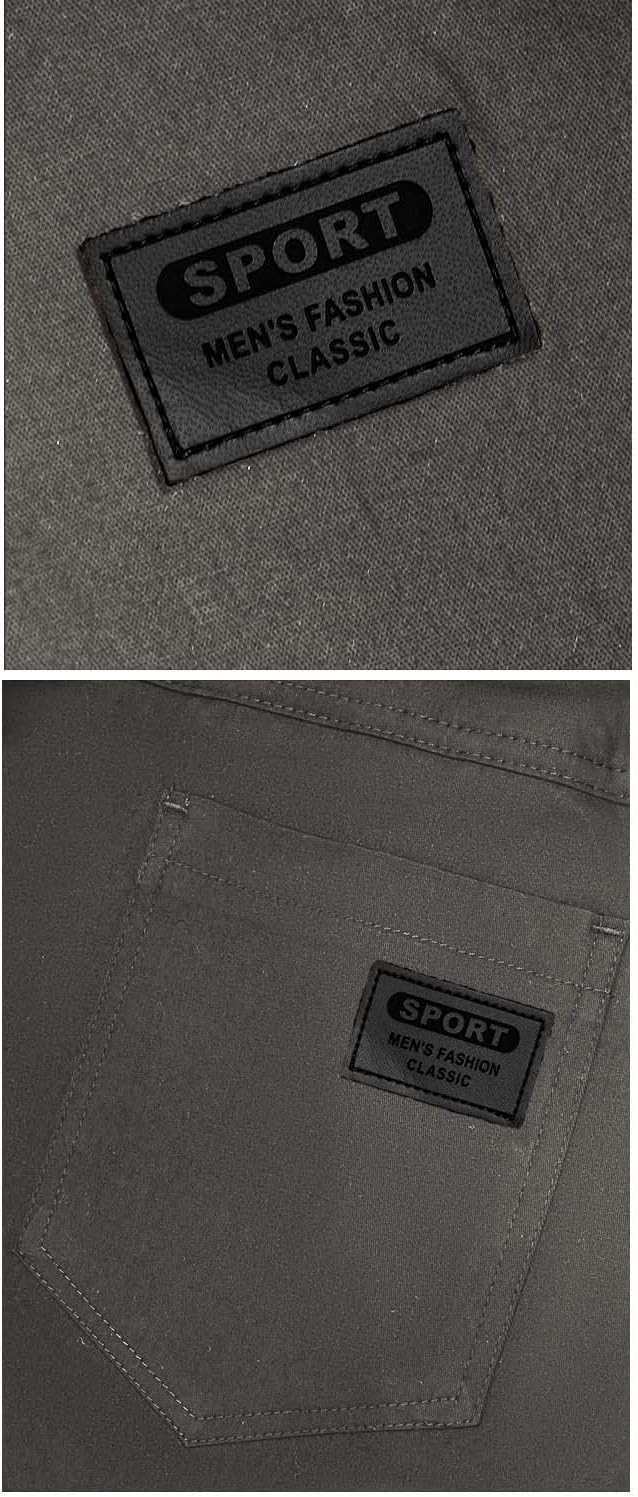 Thumbnail 4 de LIUPMWE Herren Chino Cargo Jogginghose aus Baumwolle mit Kordelzug und Taschen