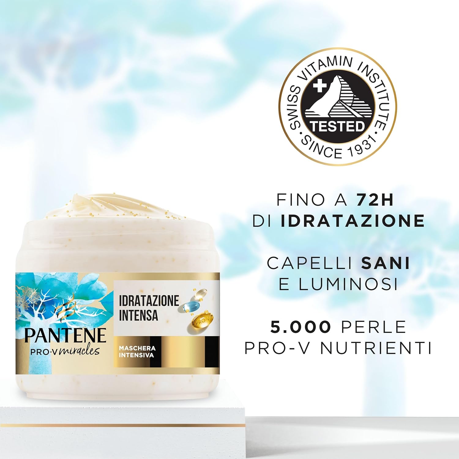 Detalle 2 de Pantene Pro‑V Miracles Set capelli 3 pezzi per capelli secchi e danneggiati