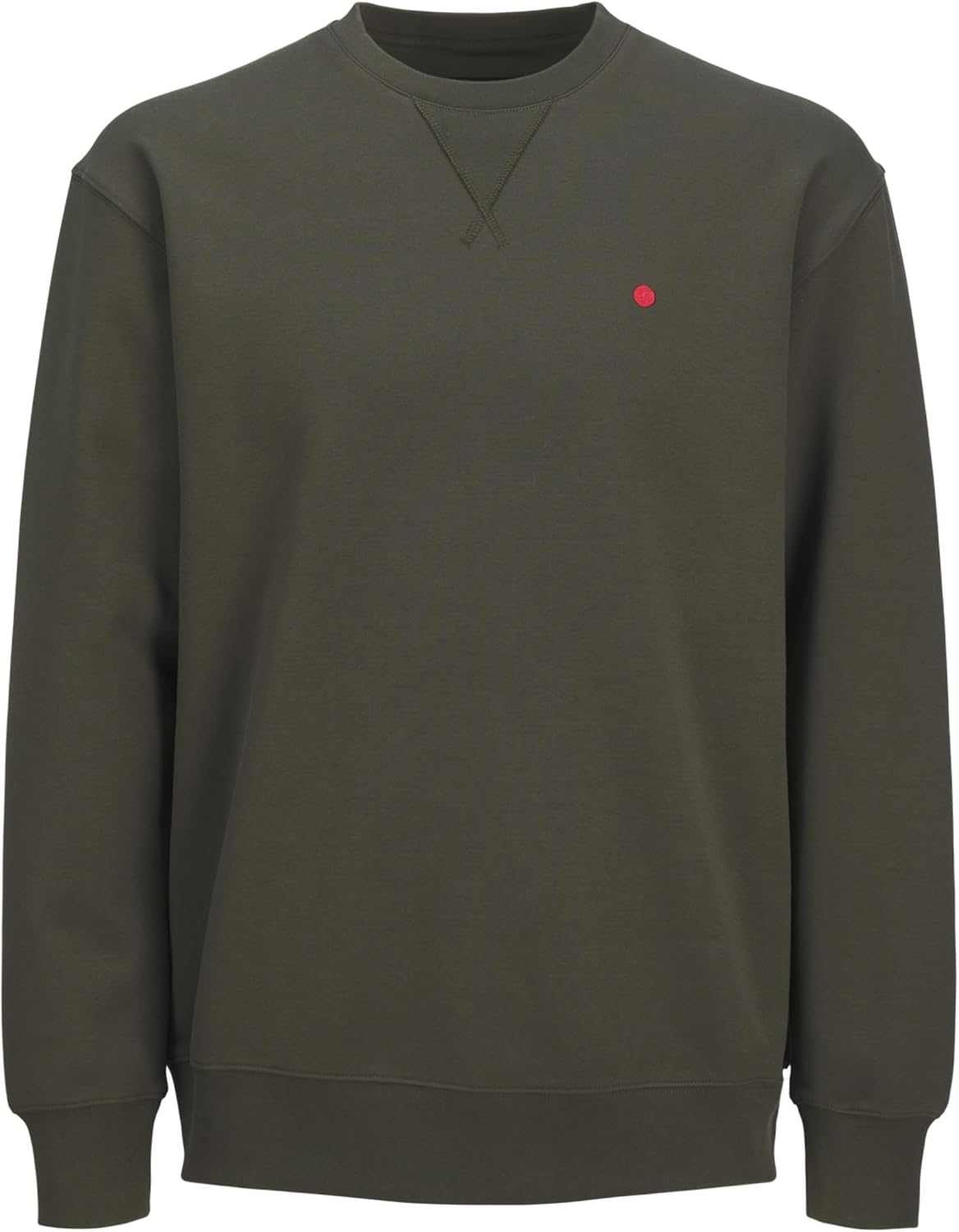 Detalle de JACK & JONES Herren-Sweatshirt RDD Gedruckt mit Rundhalsausschnitt