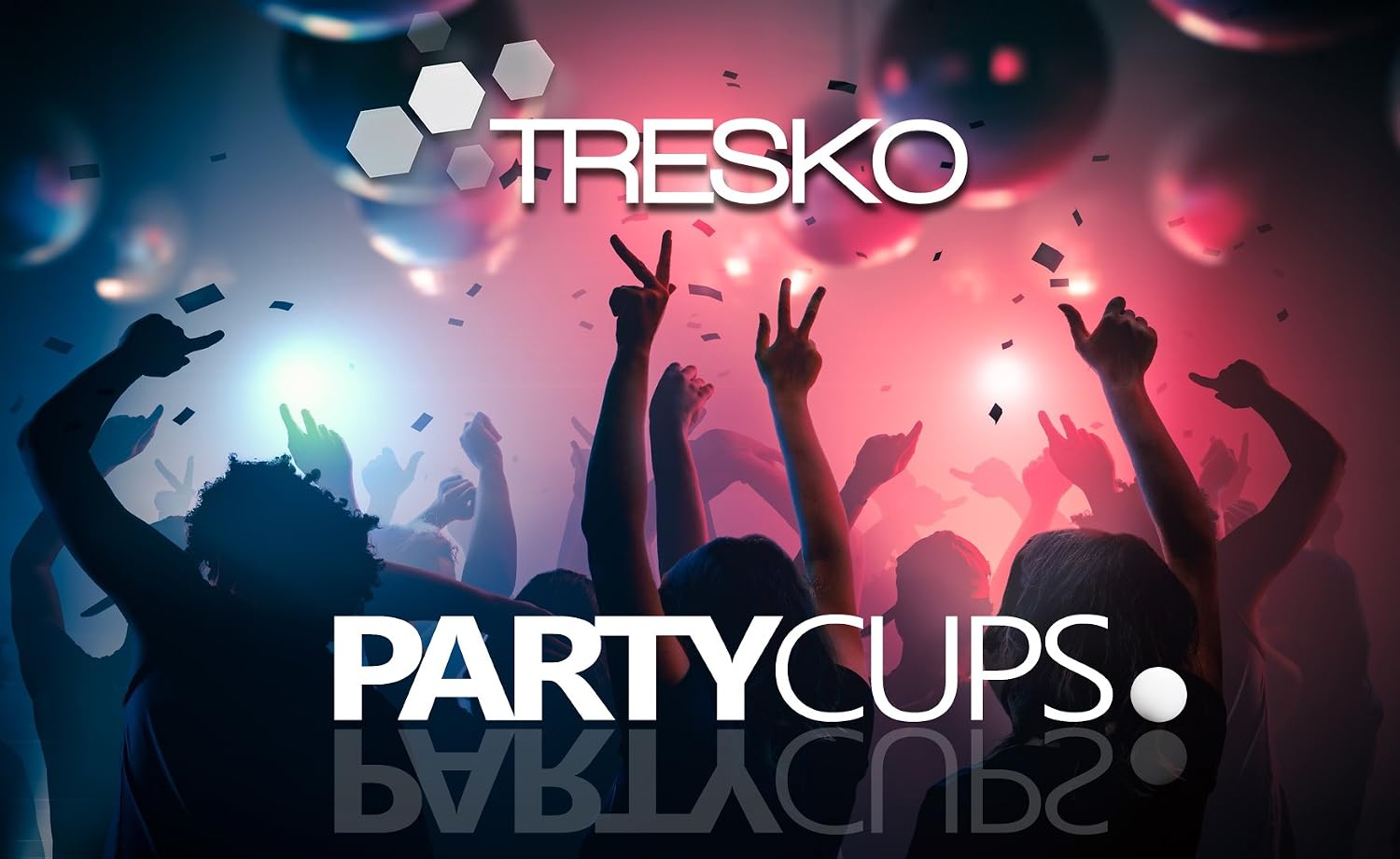 Thumbnail 6 de TRESKO rode partybekers, 473 ml, herbruikbaar en extra stevig