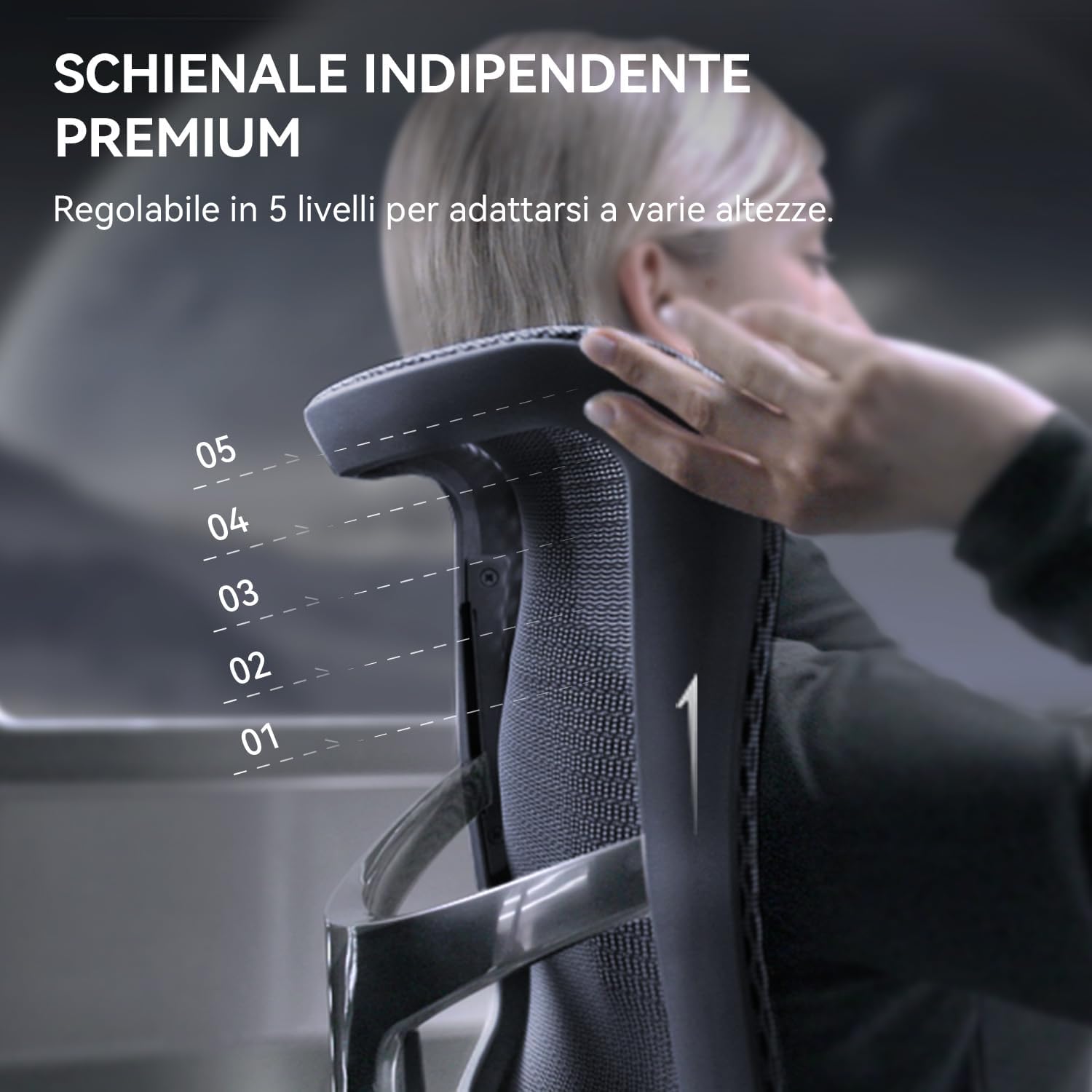 Thumbnail 2 de SIHOO Doro S300: Sedia Ergonomica da Ufficio con Supporto Lombare Dinamico e Braccioli 6D
