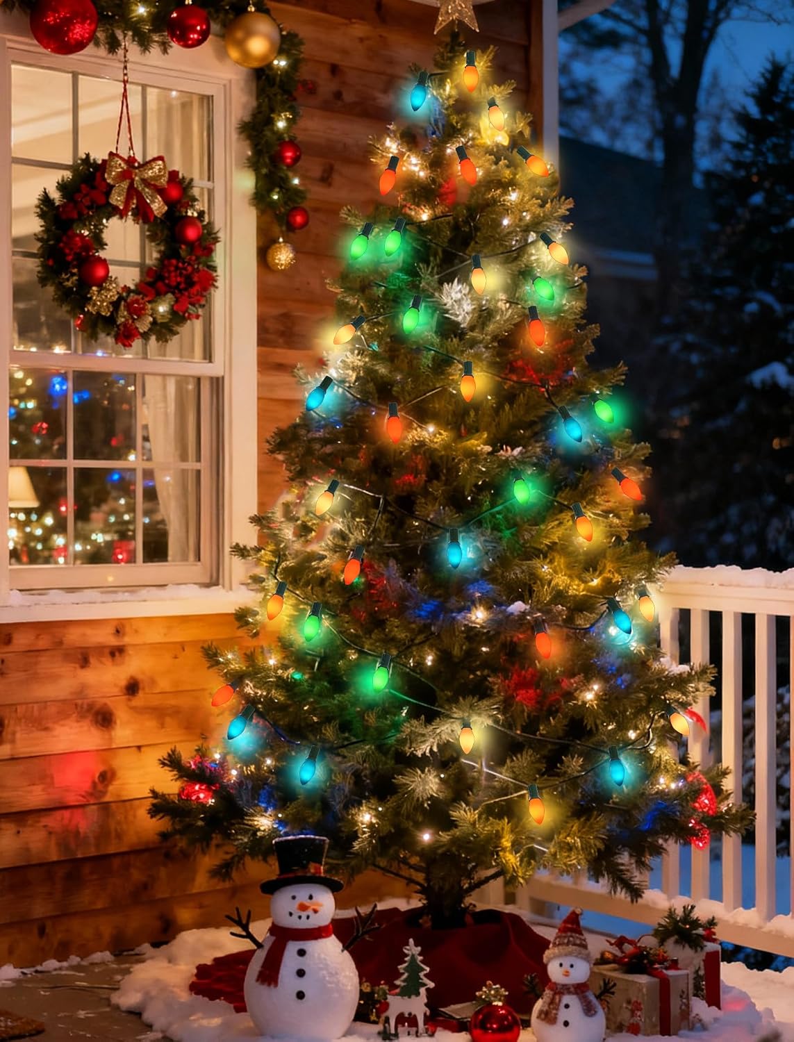 Thumbnail 4 de Bokoiuu C7 LED Christmas String Lights 25FT ๐