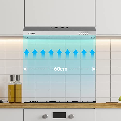Thumbnail 7 de CIARRA CBCS6903 Campana Extractora 60 cm – 3 velocidades, bajo consumo