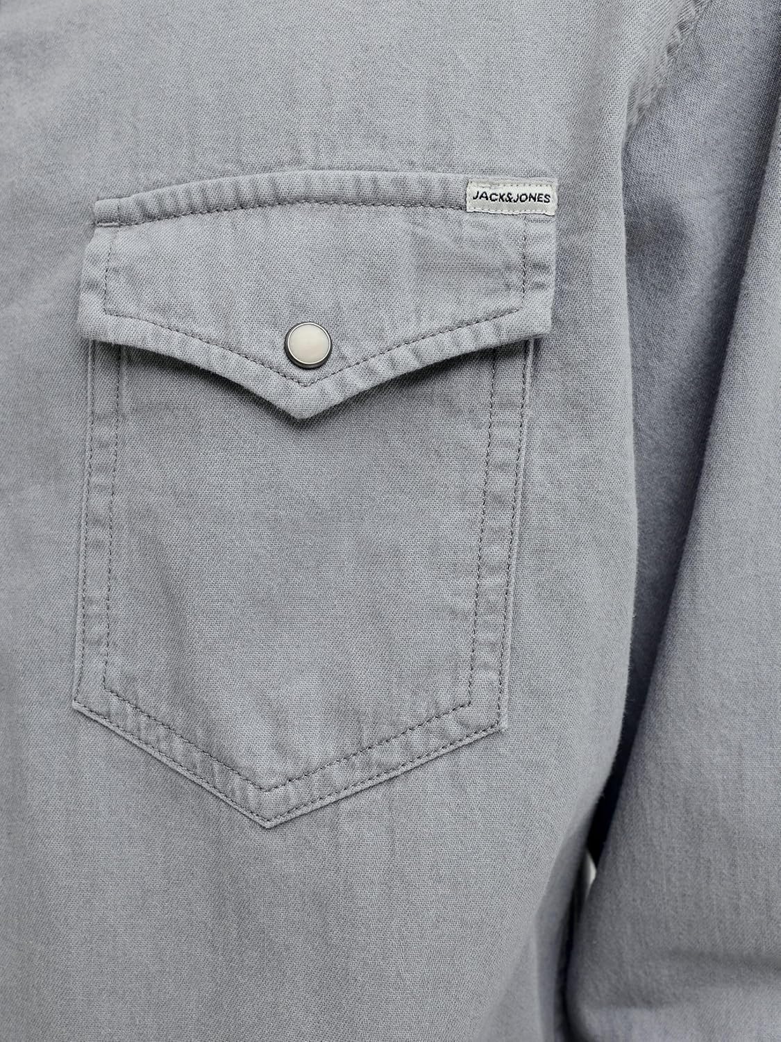 Thumbnail 6 de Jack & Jones S Jjesheridan Shirt L/S: camicia in jeans uomo