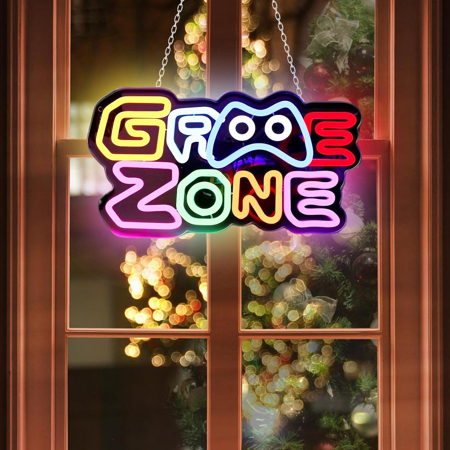 Thumbnail 6 de BAIFULAI WK917 Game Zone LED-neonbord, USB, meerkleurig en dimbaar