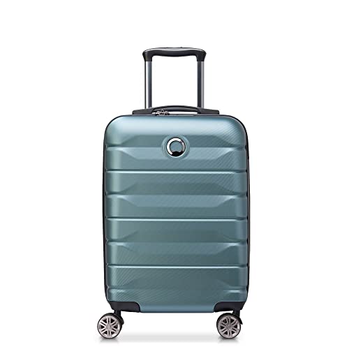 Detalle de DELSEY Paris AIR Armour — Valise cabine rigide extensible 55x35x26 cm, 42 L, vert