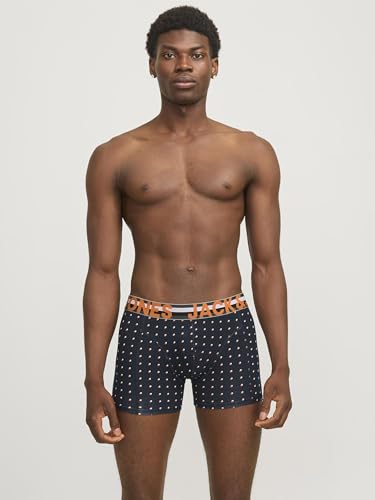 Detalle 2 de Jack & Jones Trunks 3-Pack Black L — Pack de 3 boxers