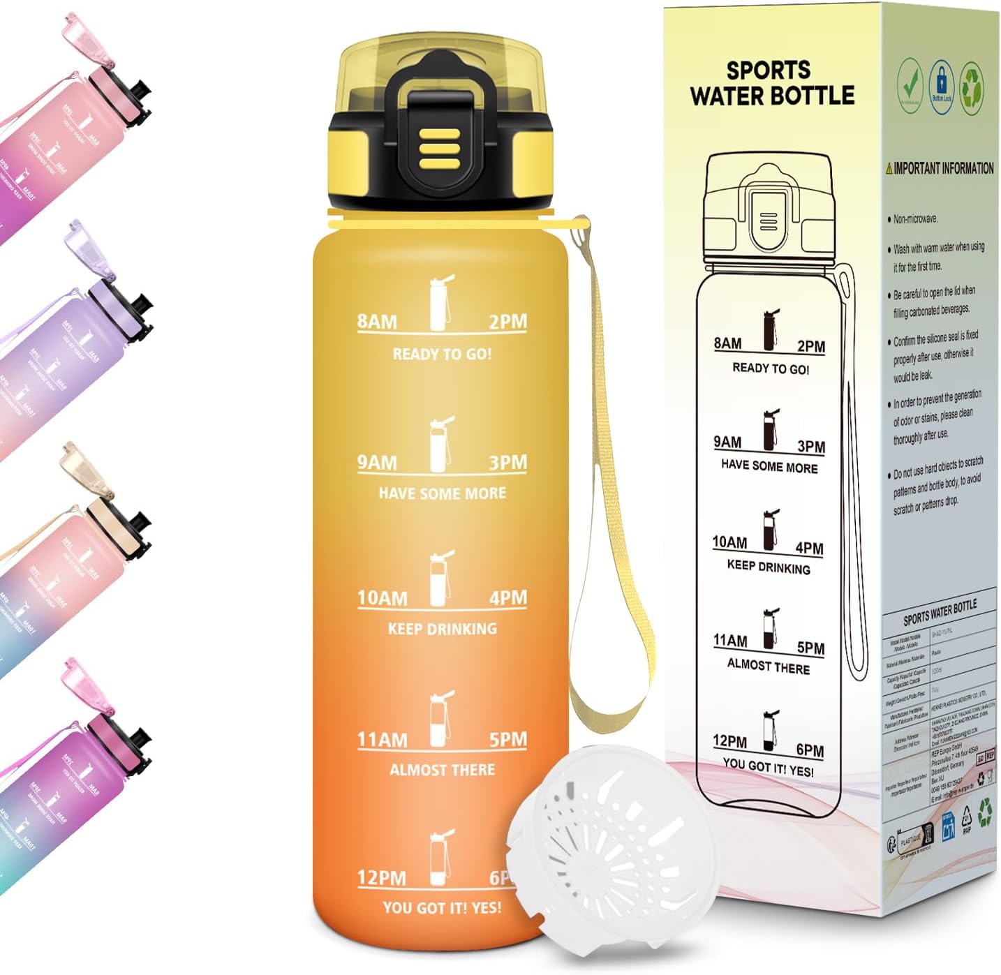 Detalle de Motswedi Borraccia Bambini 500ml 🥤