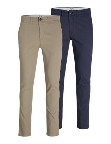 Detalle de JACK & JONES Pantalones Chinos 2 unidades 36W/36L