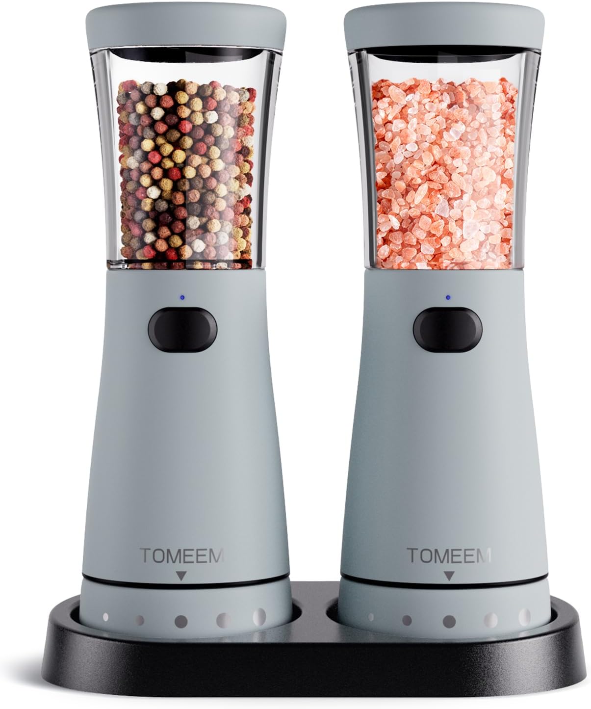 Stainless Steel Salt & Pepper Grinder Set