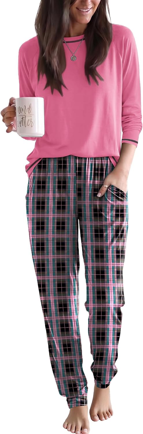 Detalle de Ekouaer Women's Pajama Set