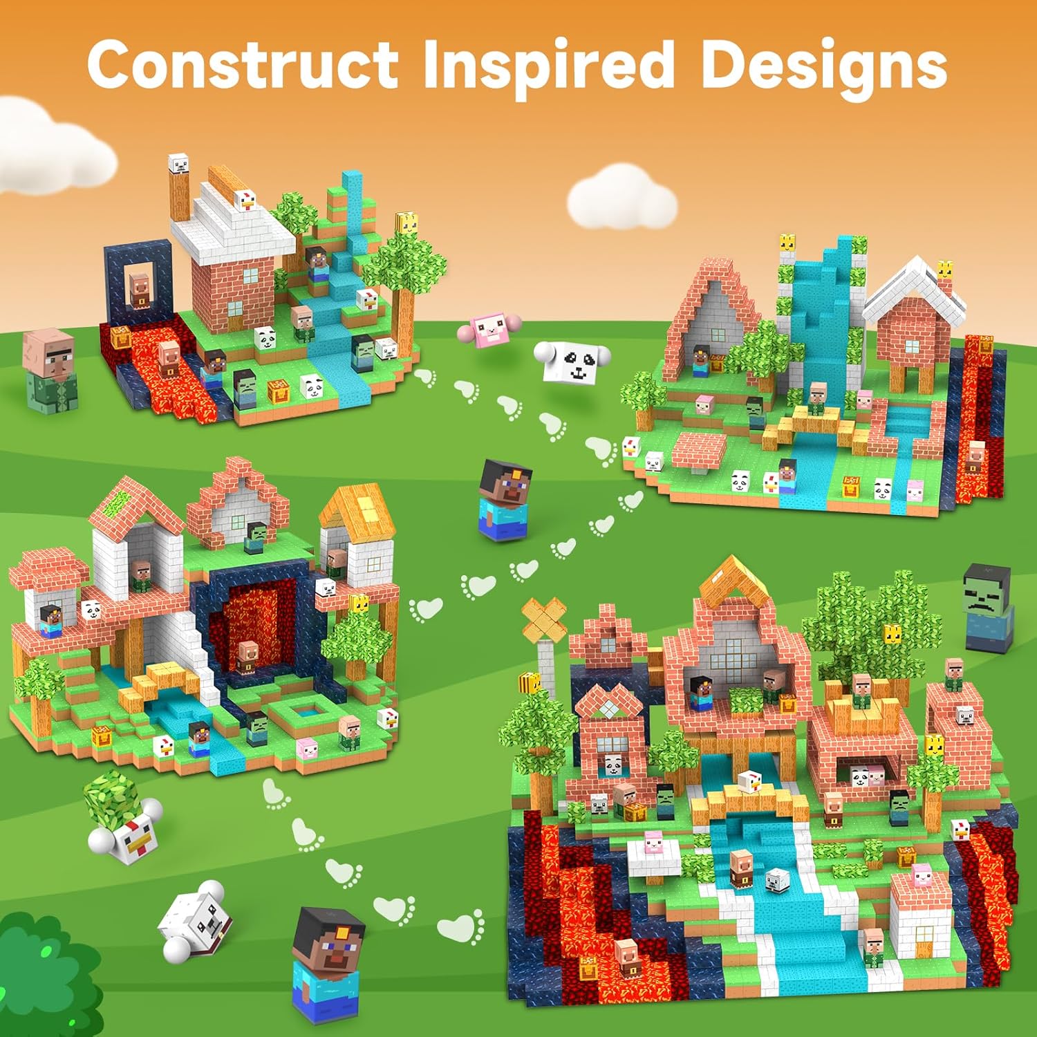 Thumbnail 3 de JauniQ Magnetbausteine 200 Stück