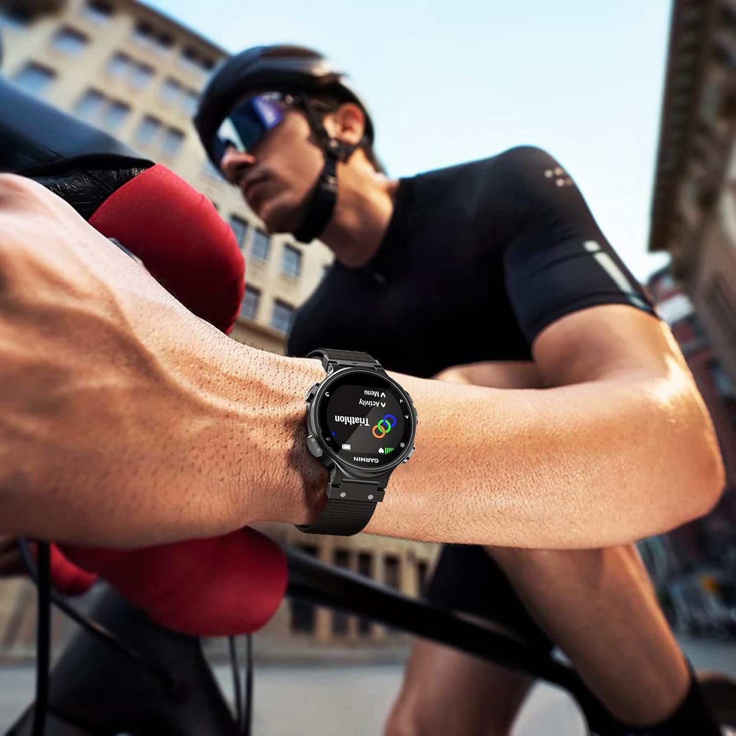 Thumbnail 5 de ANBEST cinturino Garmin Forerunner 735XT, nylon