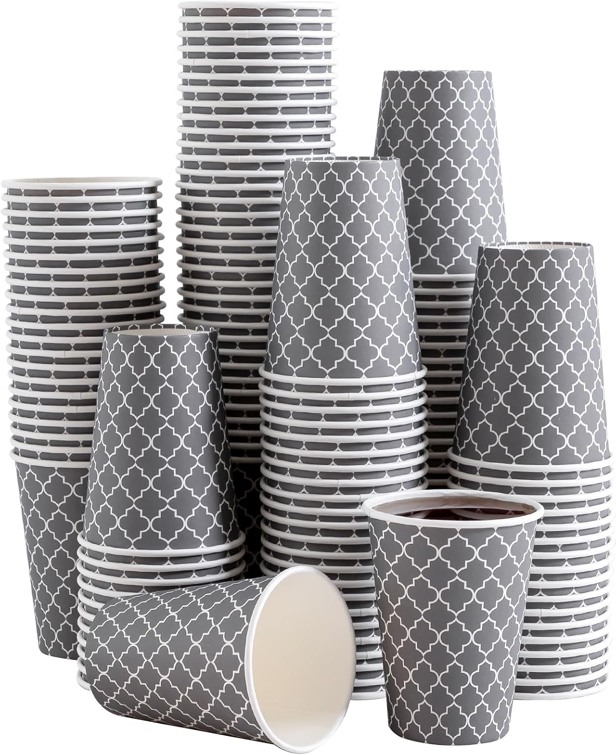 Detalle de Lamosi Coffee Cups 12 oz disposable paper cups