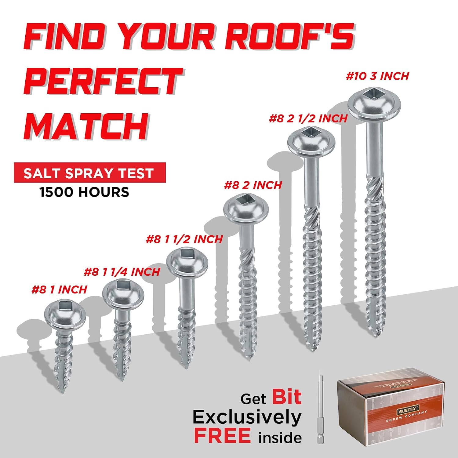 Thumbnail 6 de Pocket Hole Screws #8 x 2-1/2-Inch