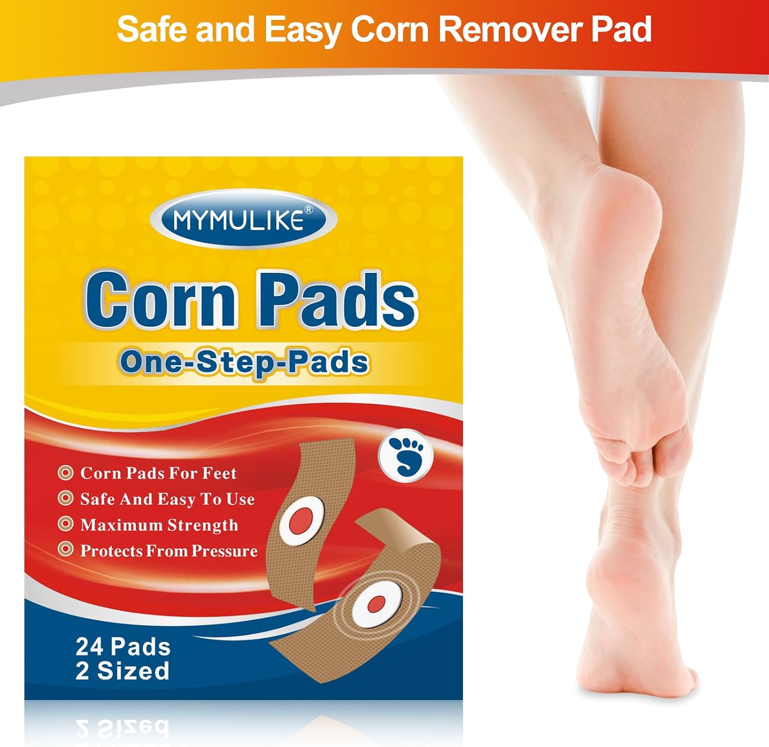 Thumbnail 1 de MYMULIKE Corn Removal Pads 24 Count