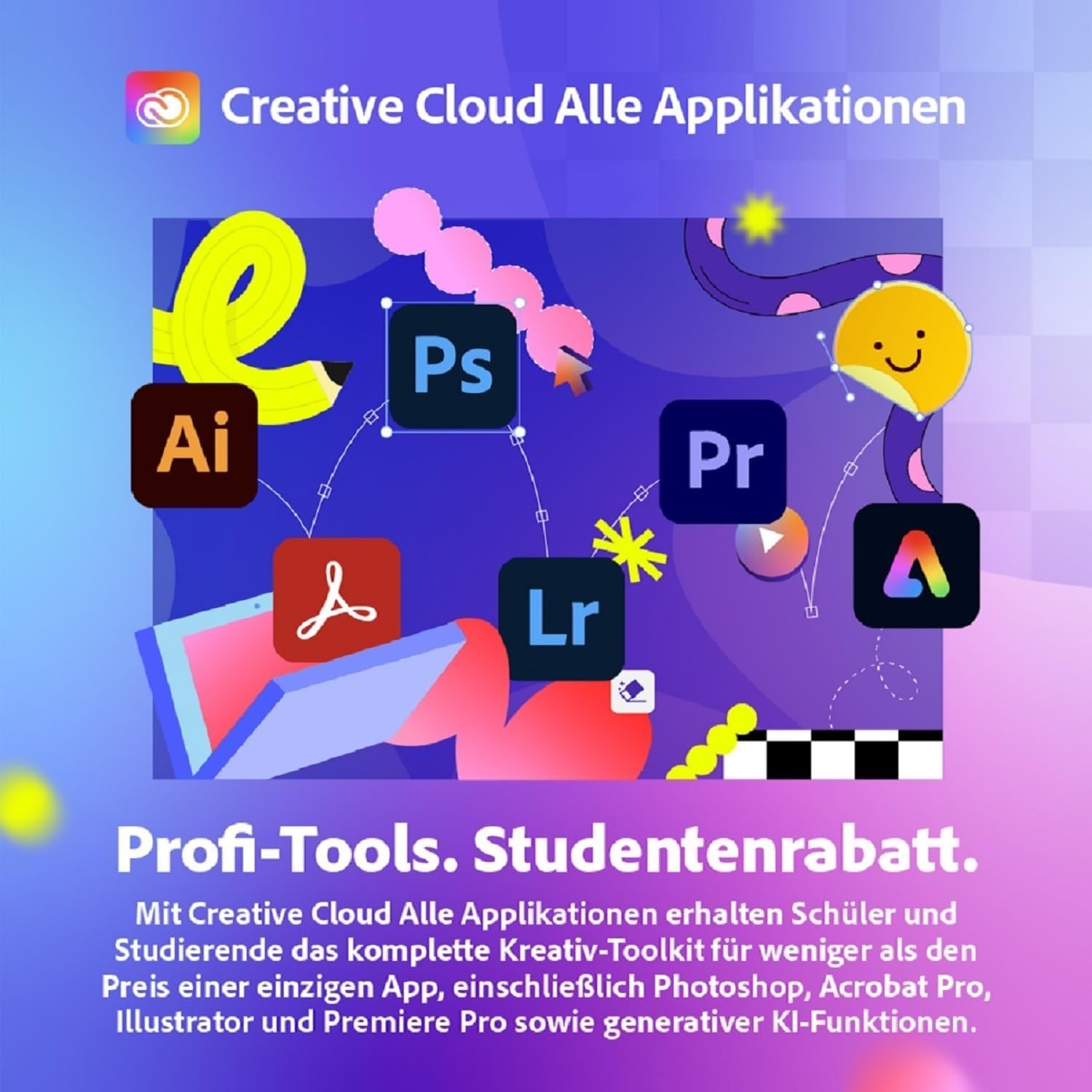 Detalle 2 de Adobe Creative Cloud Pro Student & Teacher