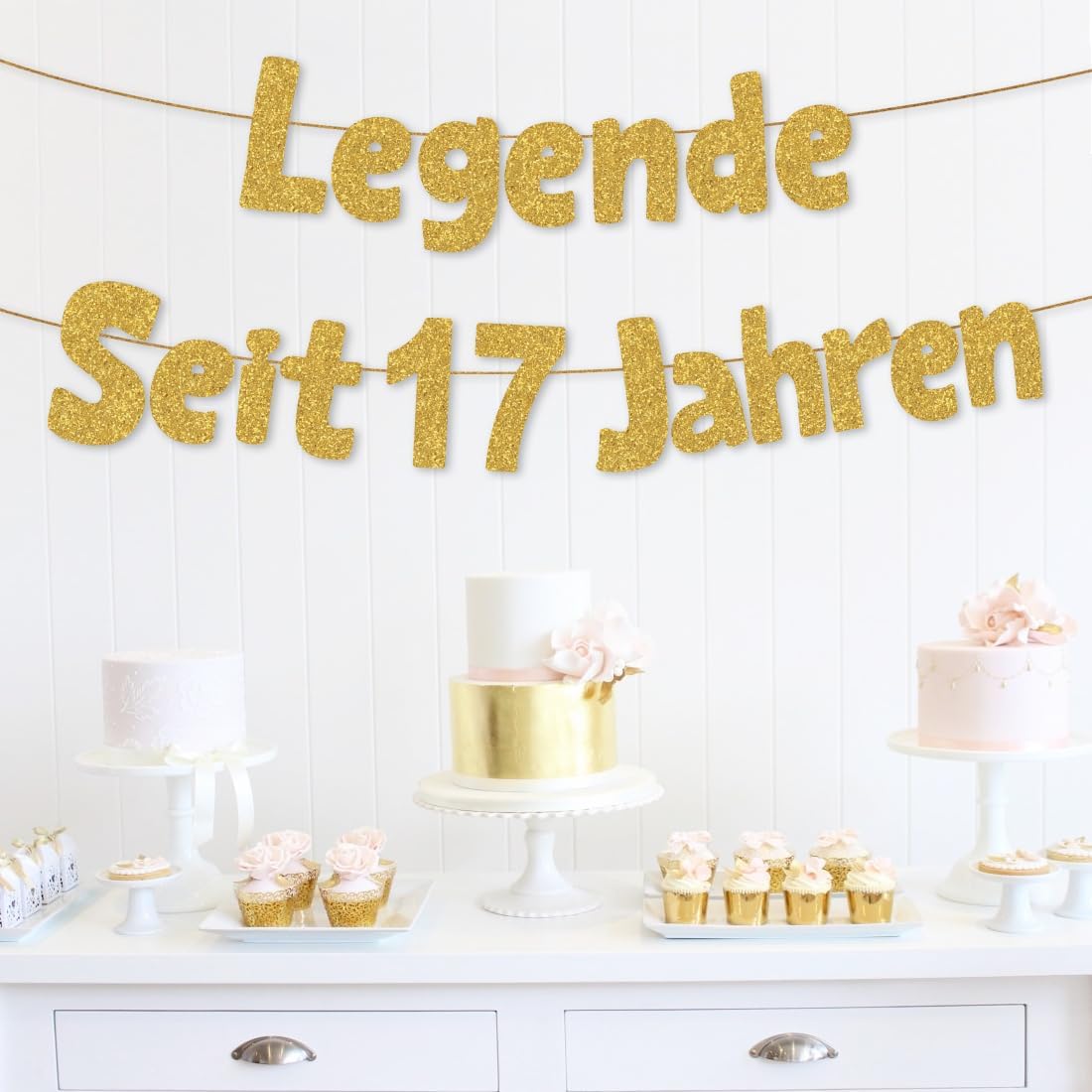 Thumbnail 3 de HUKUMA Legende „Seit 17 Jahren“ – Banner zur 17. Geburtstagsfeier (1,5 m)