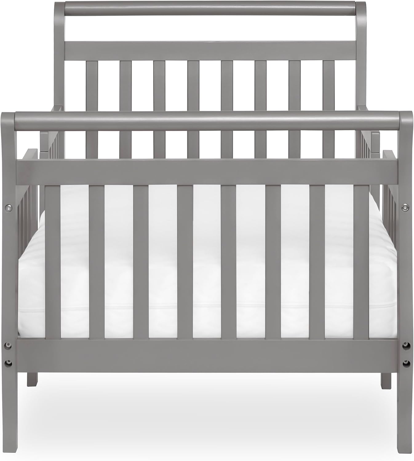 Detalle 2 de Dream On Me Emma 649-SGY Convertible Toddler Bed, Storm Grey Pinewood