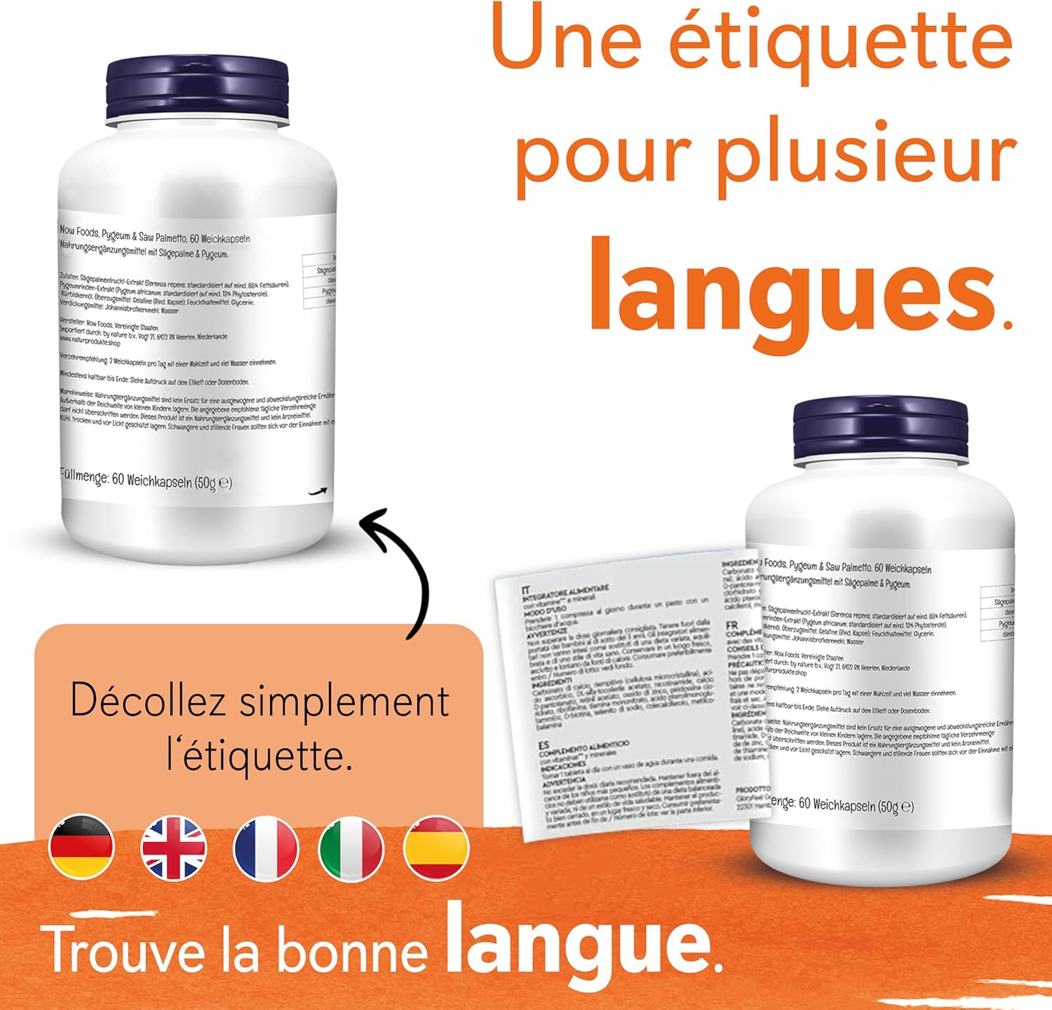Thumbnail 6 de Now Foods Acetyl-L-Carnitine 500 mg – 50 gélules végétaliennes