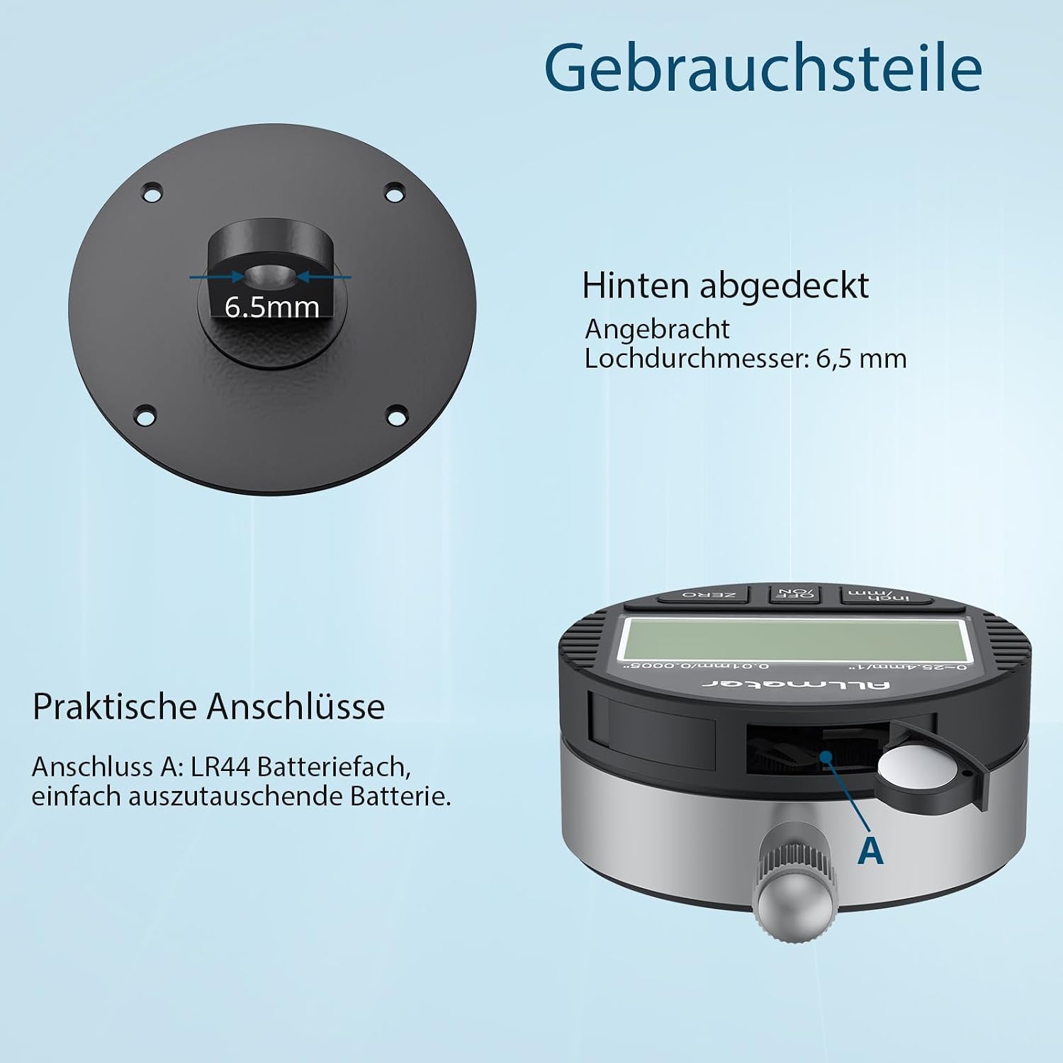 Thumbnail 4 de ALLmeter Tischsäge Messwerkzeug 0,01 mm