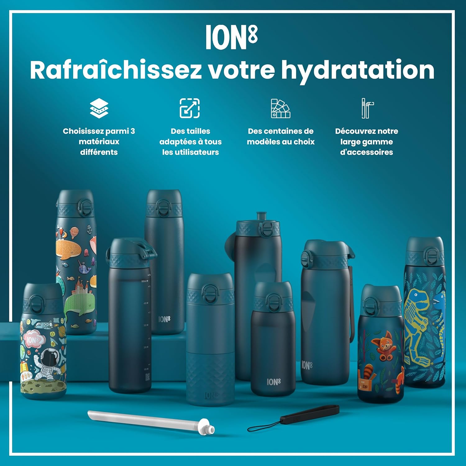 Thumbnail 6 de Ion8 Gourde Enfant 400 ml 🥤