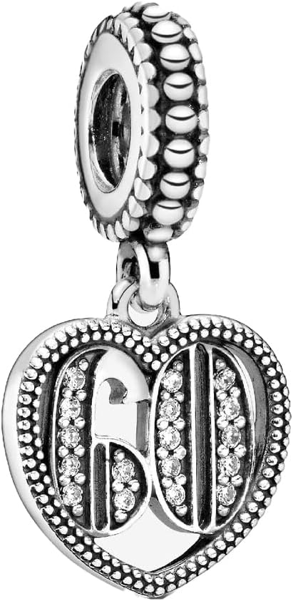 Thumbnail 5 de Feitery Wildtiere Charms Kompatibilität für Pandora Armband – Herz-Anhänger mit Meerestieren