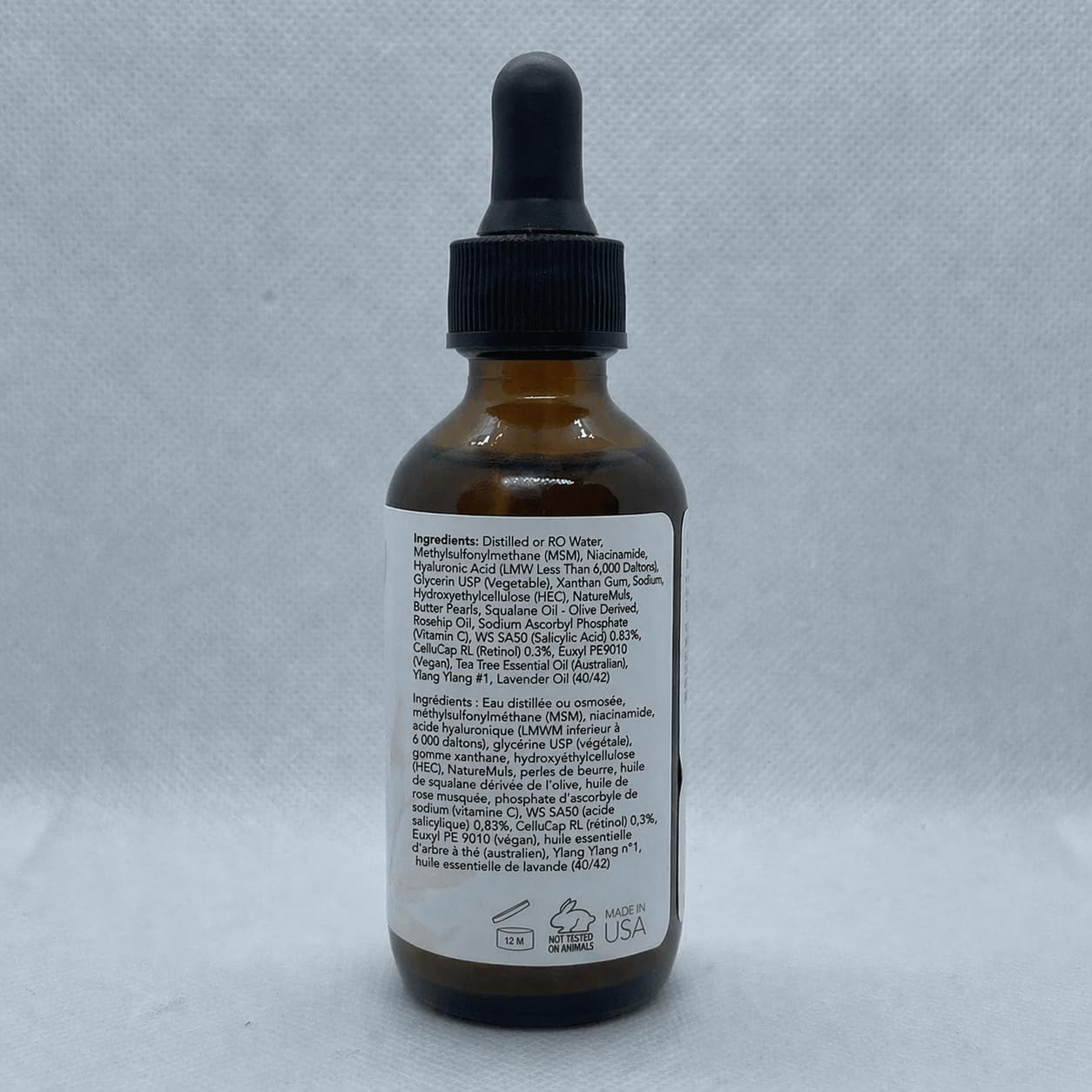 Detalle 2 de Vitamin C Serum for Face with Retinol 30 ml