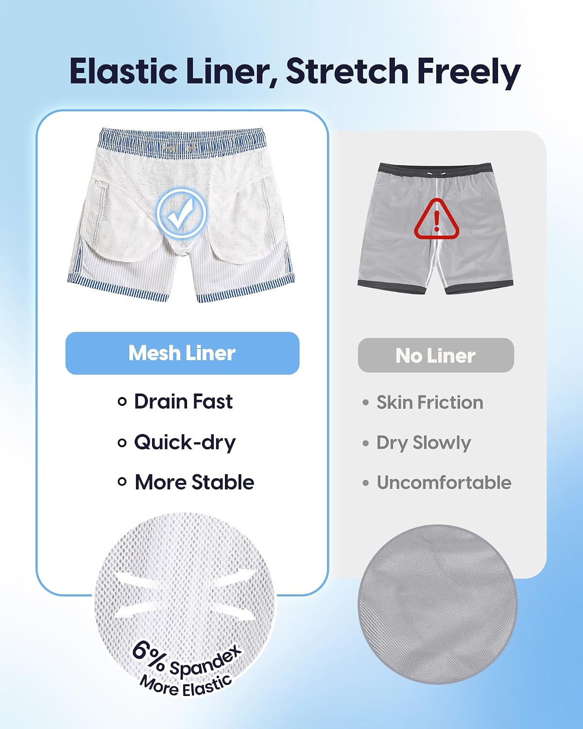 Thumbnail 2 de maamgic Mens Swim Trunks 5 in