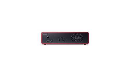 Detalle de Focusrite Scarlett 2i2 4th Gen Pacchetto con interfaccia audio USB-C