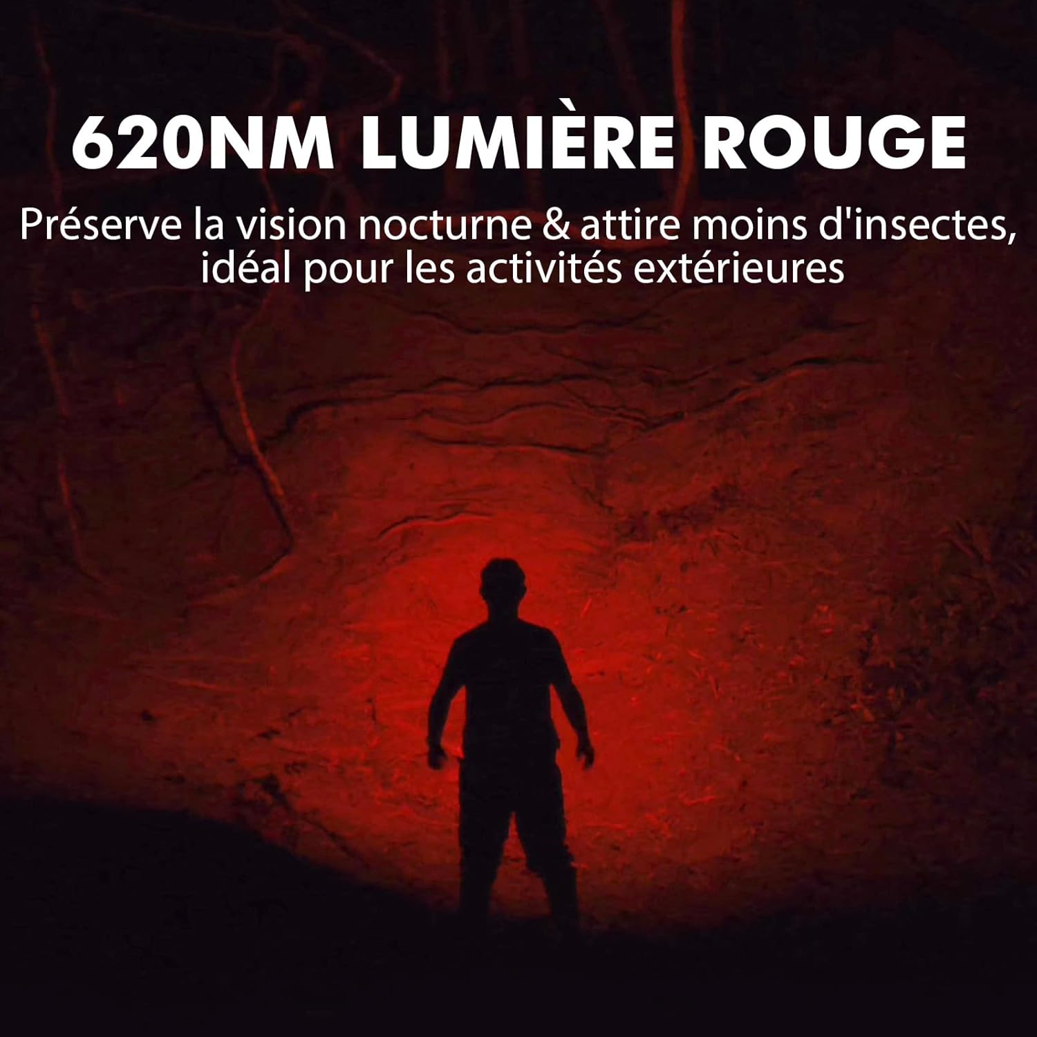 Thumbnail 2 de Sofirn HS21 Lampe frontale rechargeable: 2200 lumens, IP66, éclairage tricolore