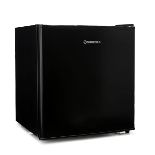 Detalle de Subcold Cave50 Beer Fridge | 44 Cans, 0-8°C, Solid Door, Black