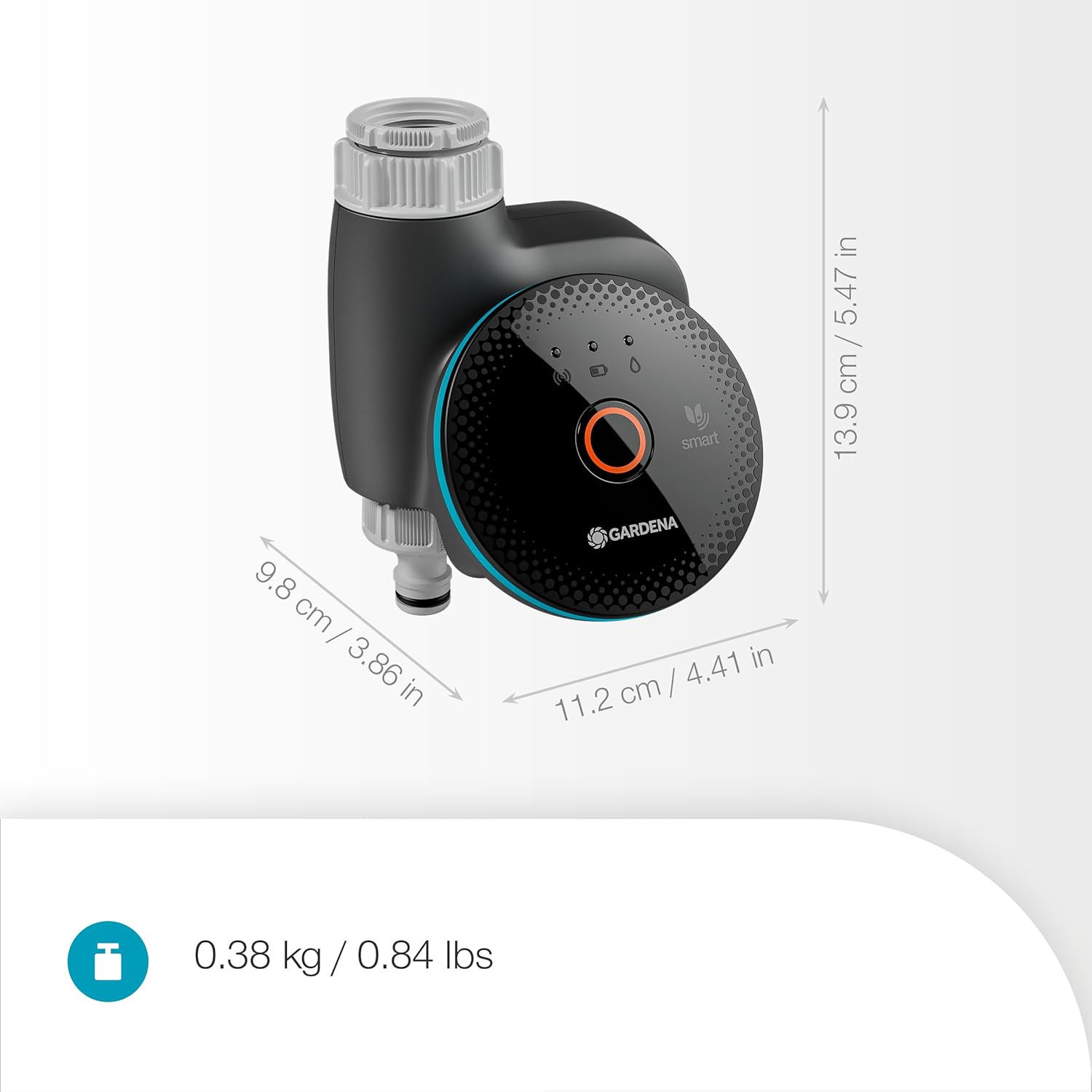 Thumbnail 5 de GARDENA smart Water Control Bewässerungssteuerung (19033-20) – datengesteuerte Automatisierung mit Frostwarnung