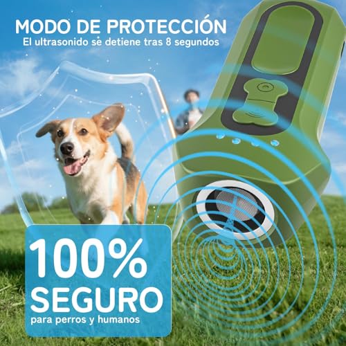 Detalle 2 de Holercoco Ahuyentador de Perros Ultrasónico: entrenamiento humano y eficaz a 50 pies